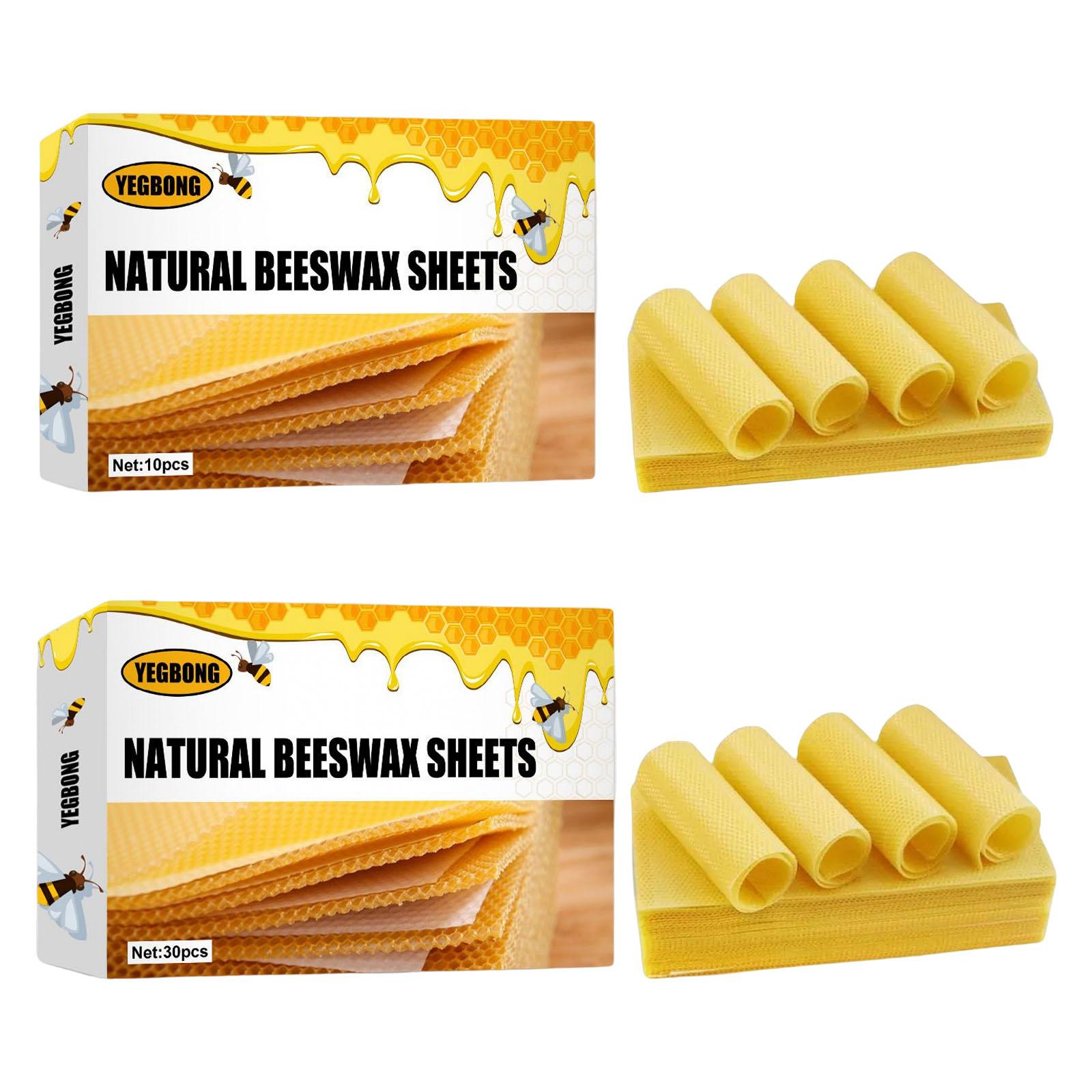 Candle Making Wax - Feuilles de cire d'abeille, feuilles de