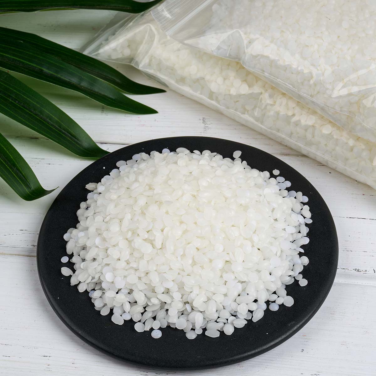 Candle Making Material - Cire d'abeille blanche, sac granulaire naturel