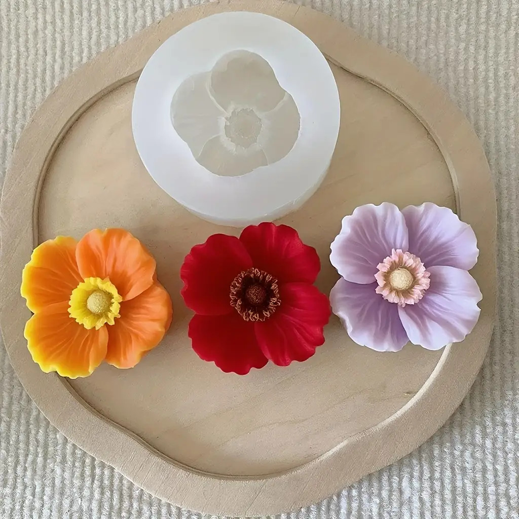 Candle Making Vessels - Moule à bougie en silicone en