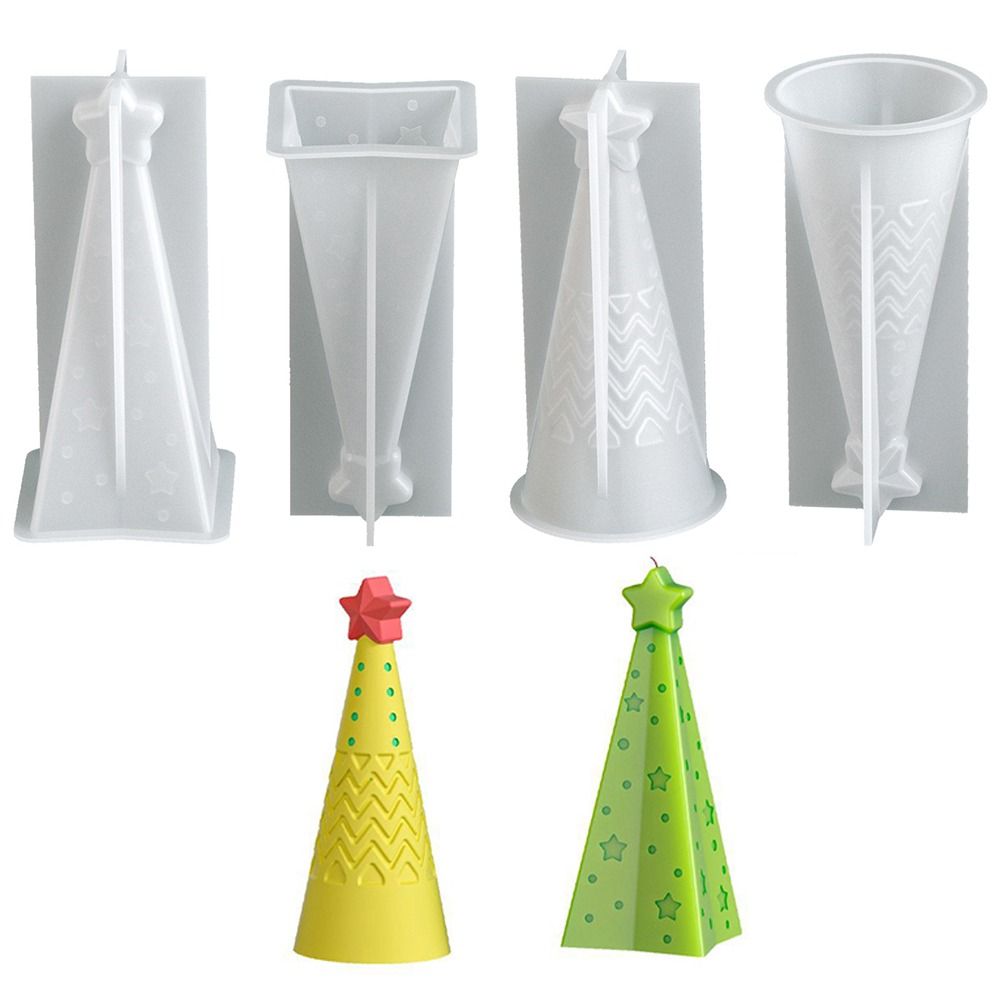 Candle Making Kit Xmas - Moule à bougie conique de noël