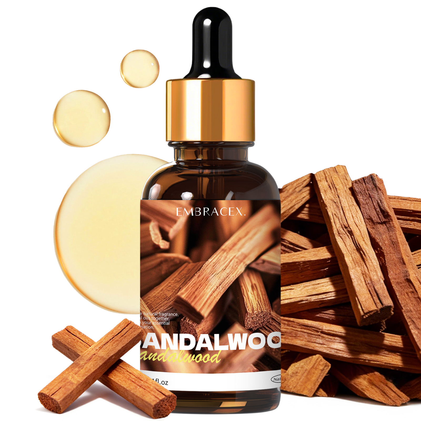 Candle Making Oil Scents - Diffuseurs d'huiles essentielles naturelles de bois