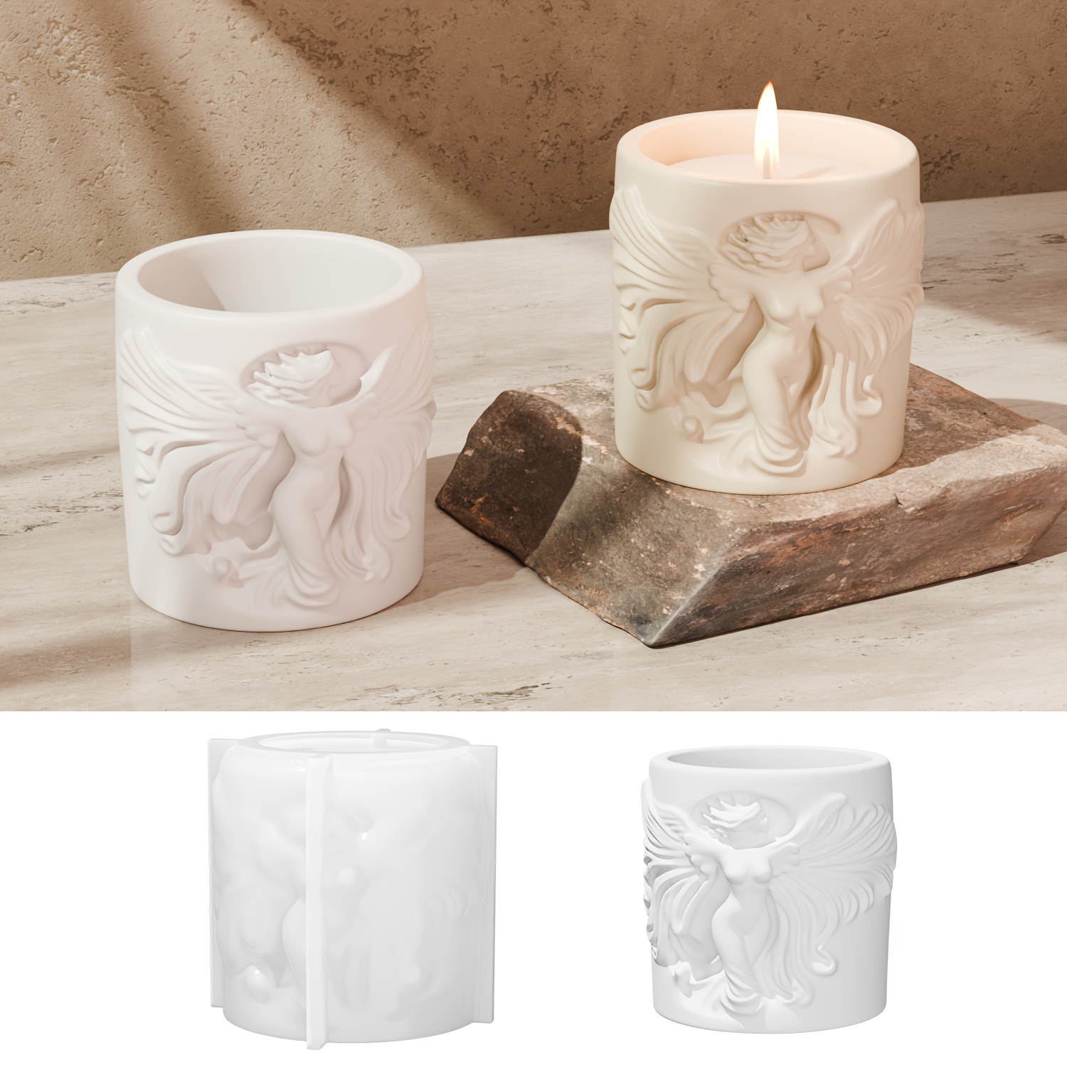 Candle Making Scents - Moule en silicone pour résine en