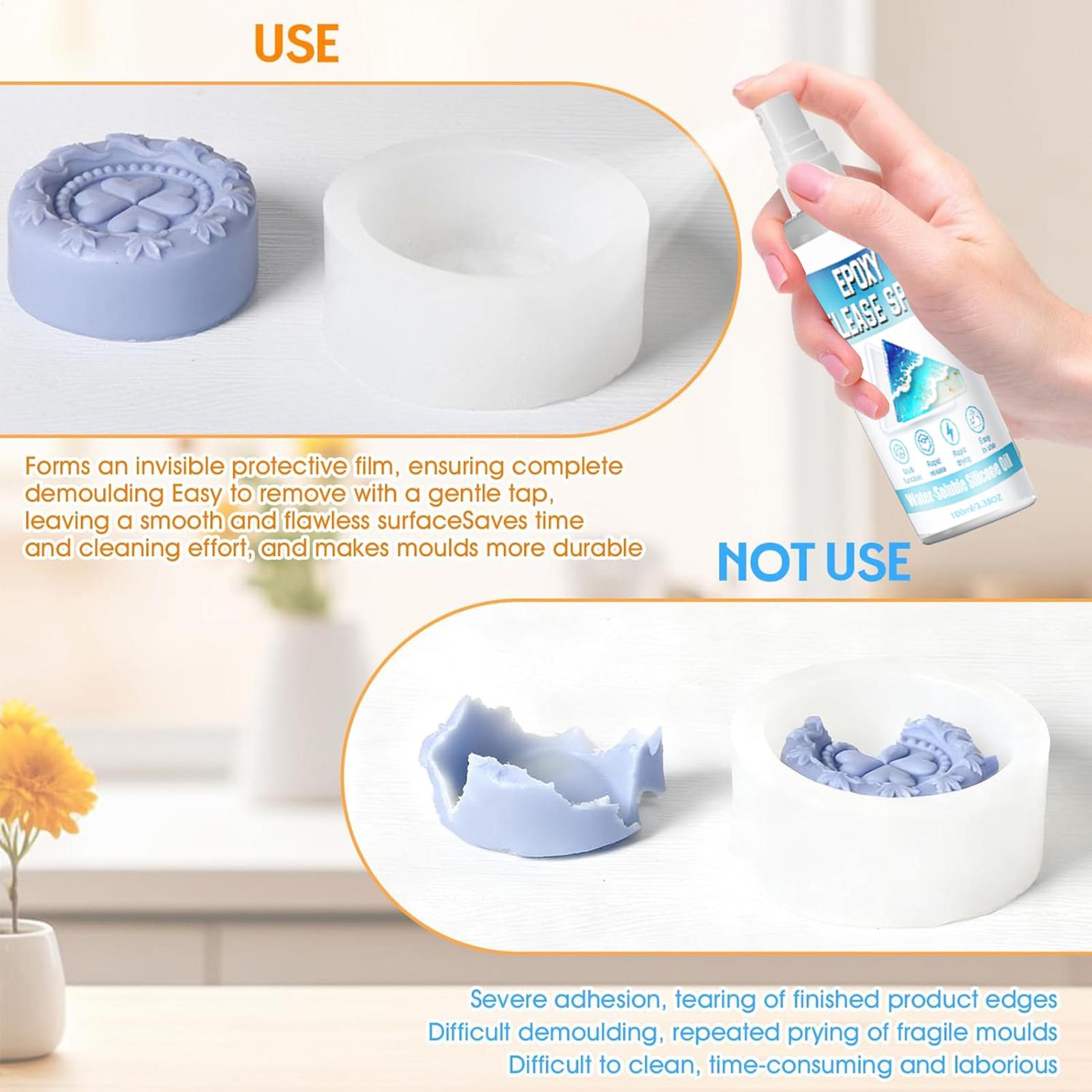 Spray de démoulage silicone, s - Candle Making Tools avis et prix
