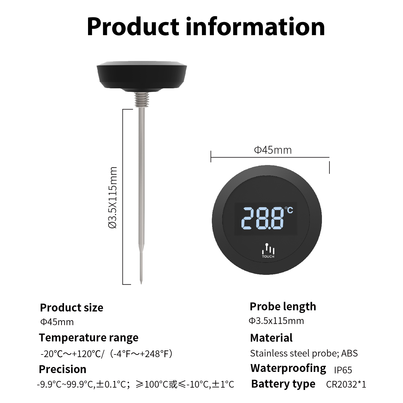 Thermomètre pour mousse de lai - Candle Making Thermometer avis et prix