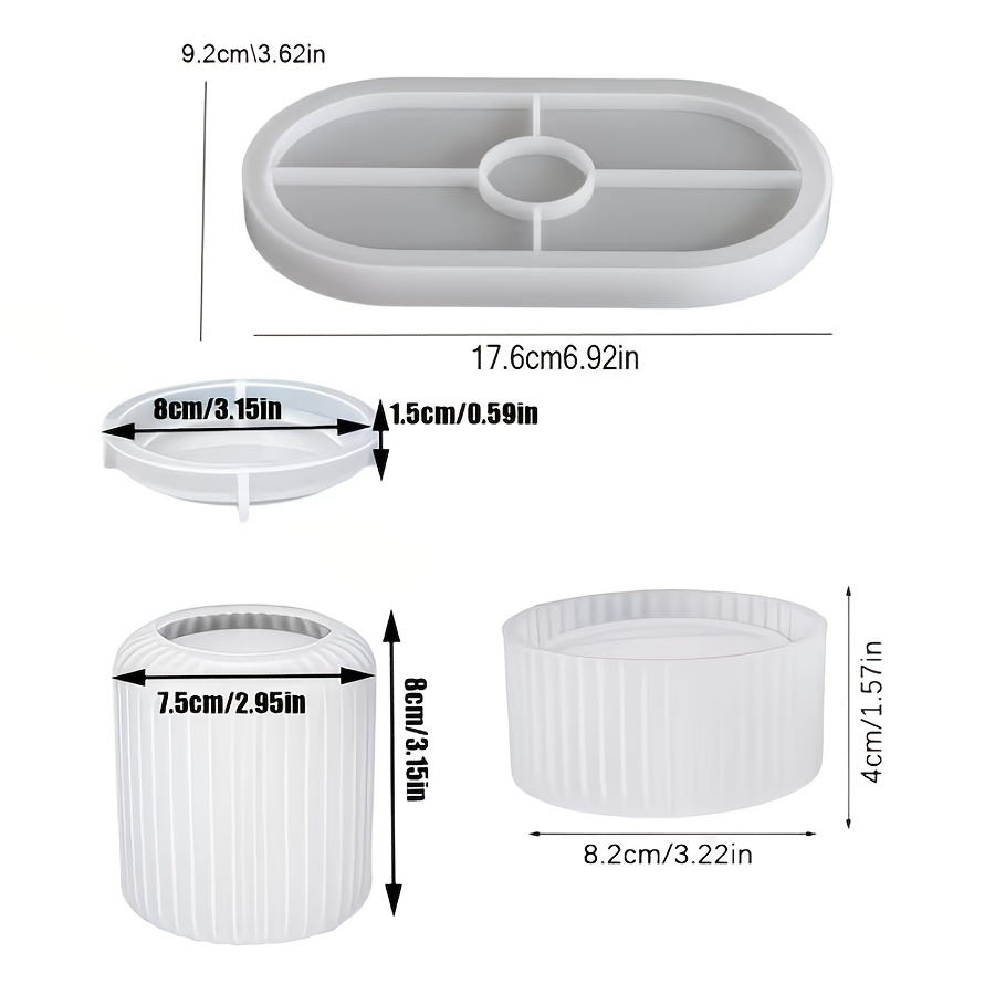 Ensemble de moules en silicone - Kraft Box Candle avis et prix