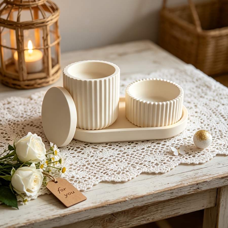 Ensemble de moules en silicone - Kraft Box Candle avis et prix