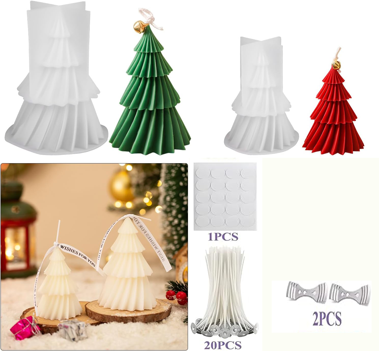 Kit de moules en silicone pour - Candle Making Kit Xmas avis et prix