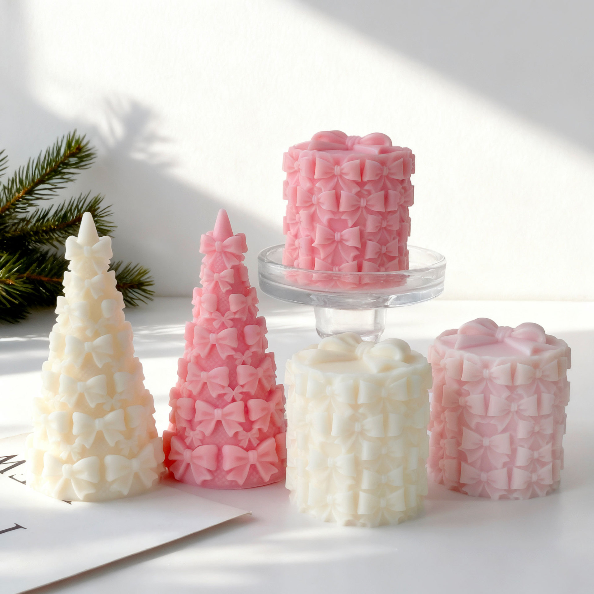 Boîte cadeau d'arbre de noël a - Kraft Box Candle avis et prix