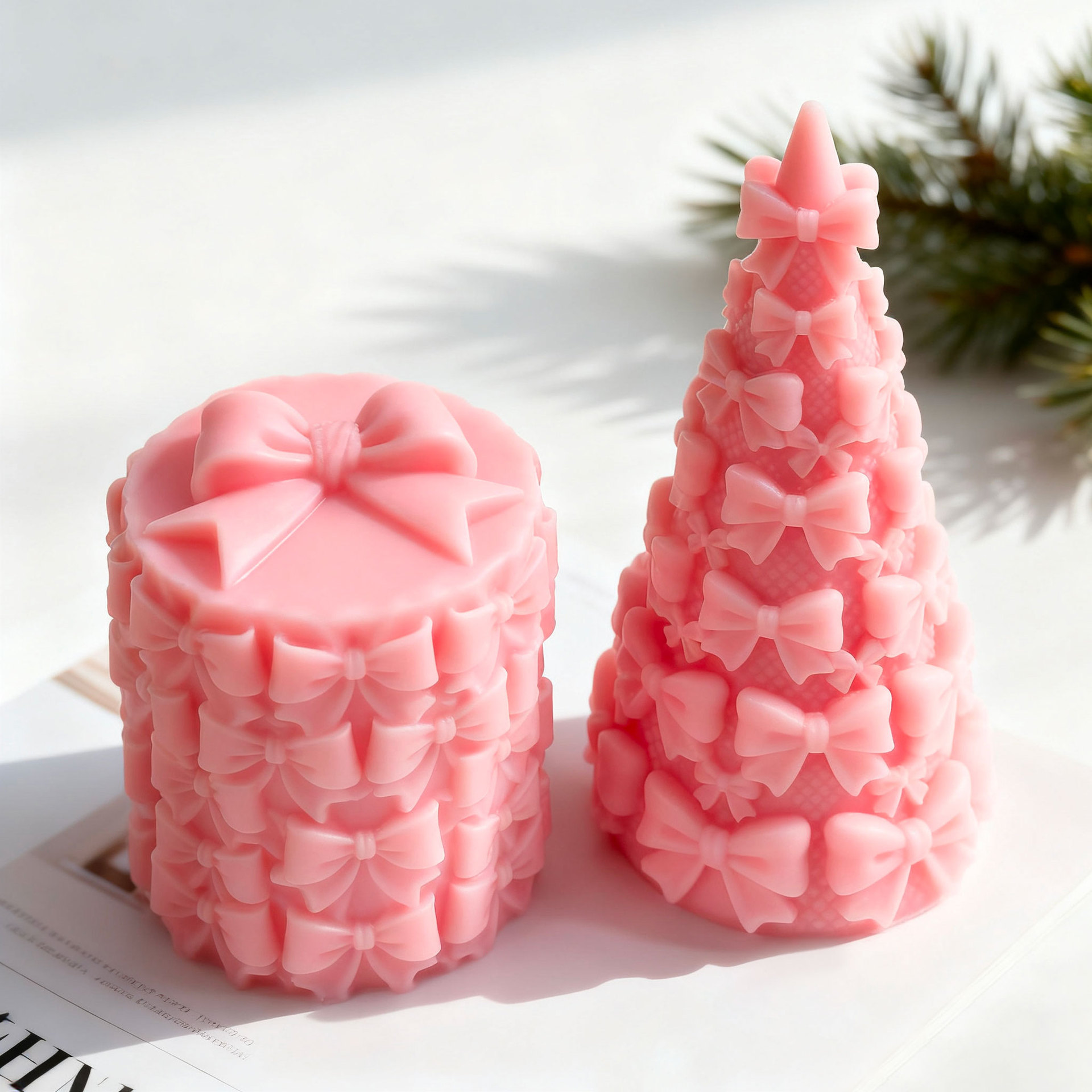 Boîte cadeau d'arbre de noël a - Kraft Box Candle avis et prix