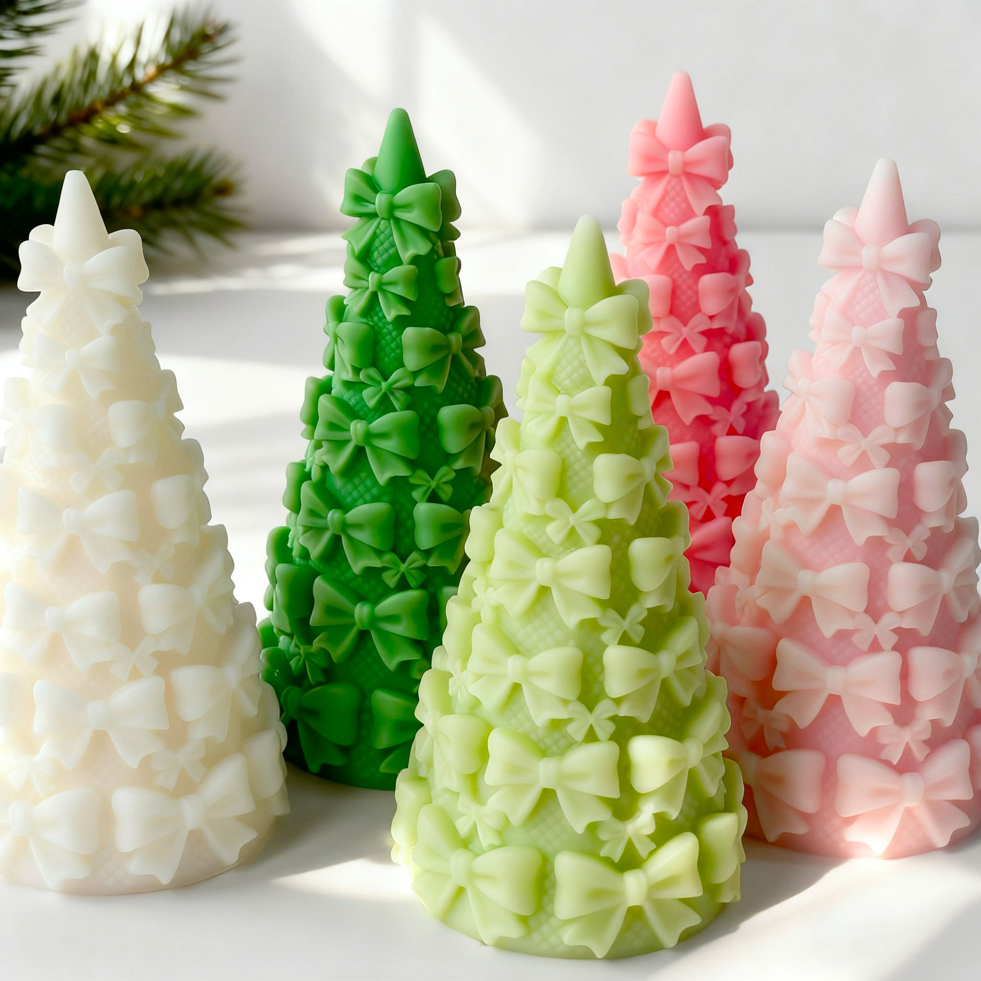 Boîte cadeau d'arbre de noël a - Kraft Box Candle avis et prix