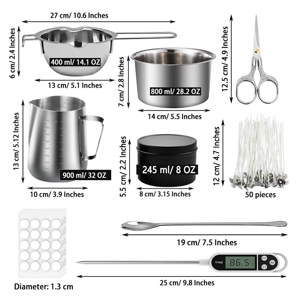 Glintmos Kit de fabrication de - Candle Making Wax avis et prix