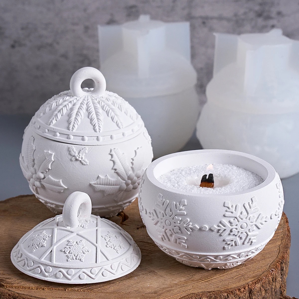 Pot de bougie boule ronde de n - Candle Making Kit Xmas avis et prix