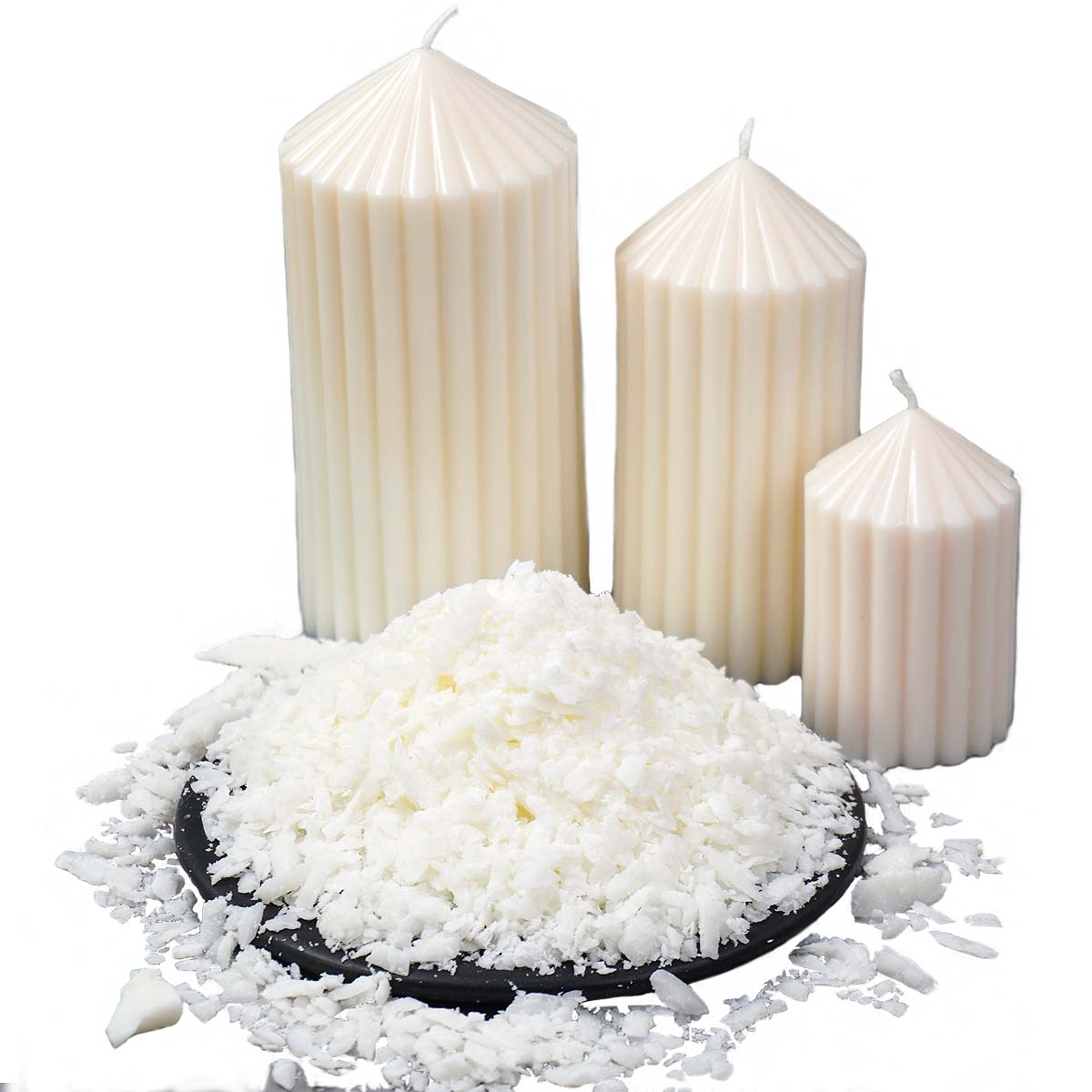 Flocons de cire de soja nature - Candle Making Material avis et prix