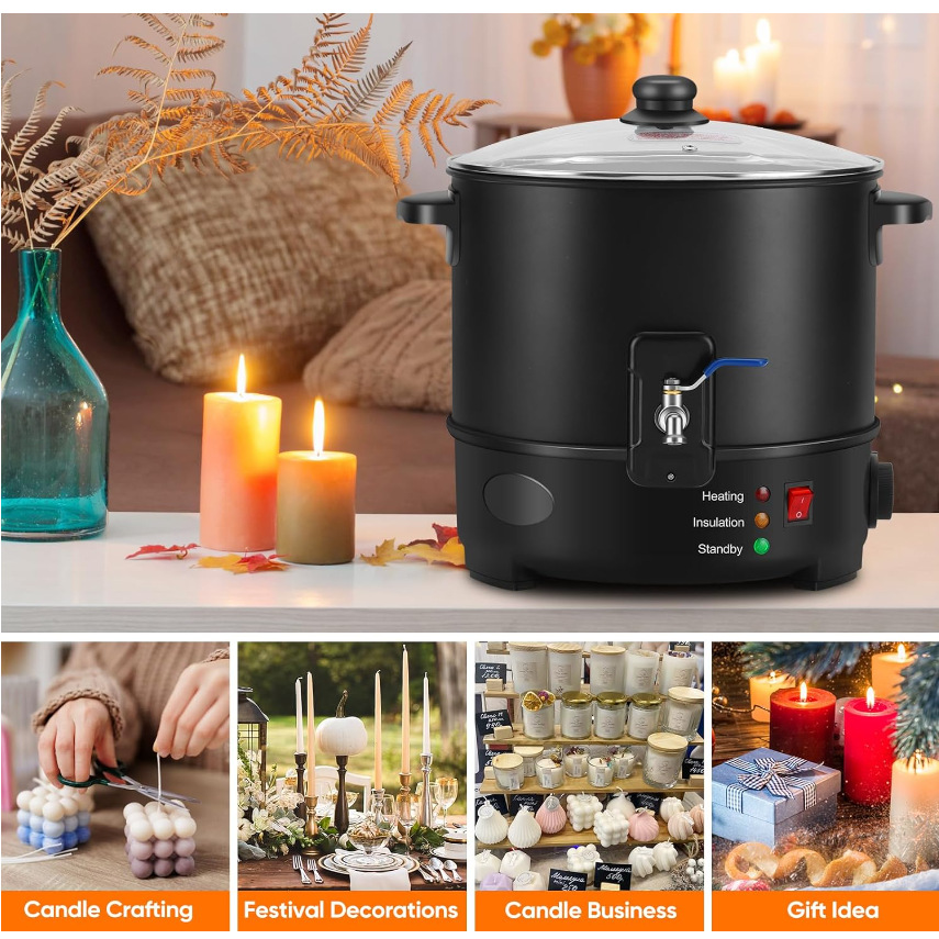 Machine de fusion de cire de b - Candle Making Wax avis et prix