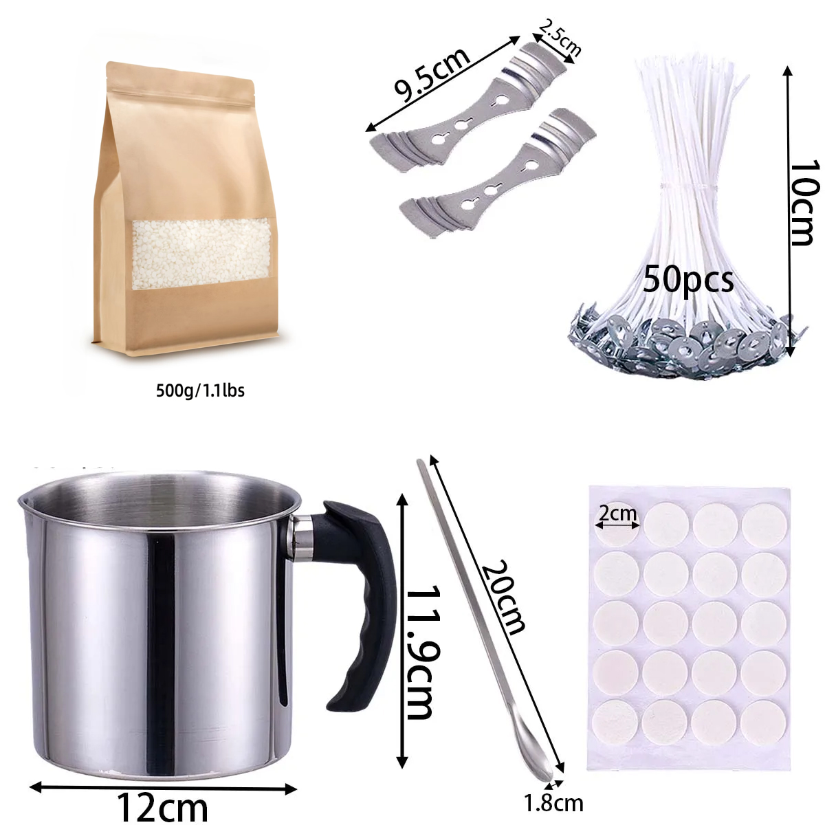 Kit d'outils pour la fabricati - Candle Making Vessels avis et prix