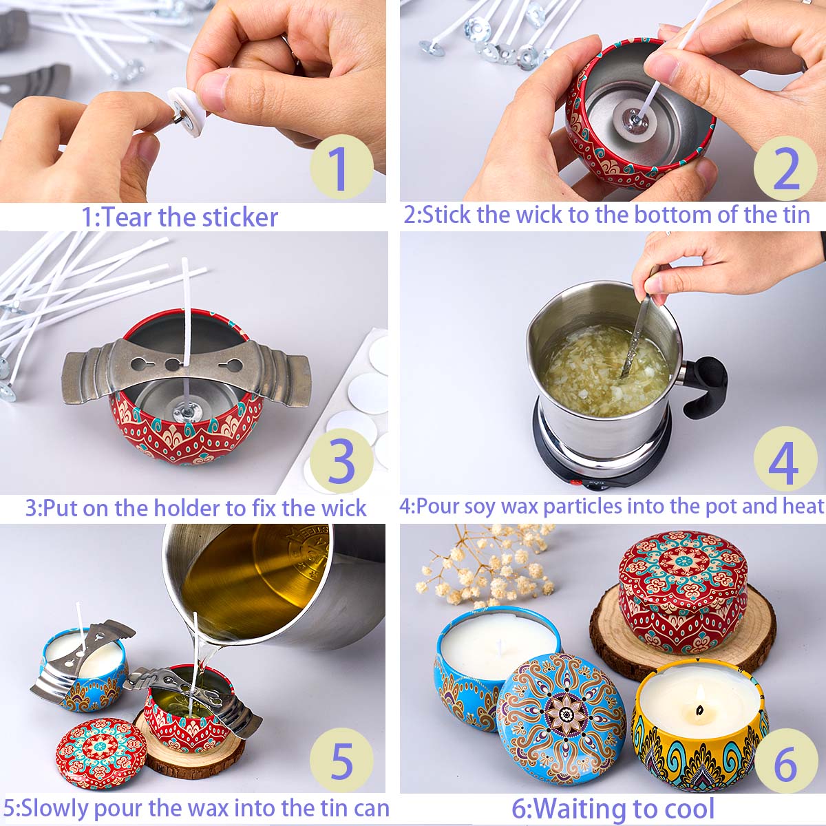 Kit d'outils pour la fabricati - Candle Making Vessels avis et prix