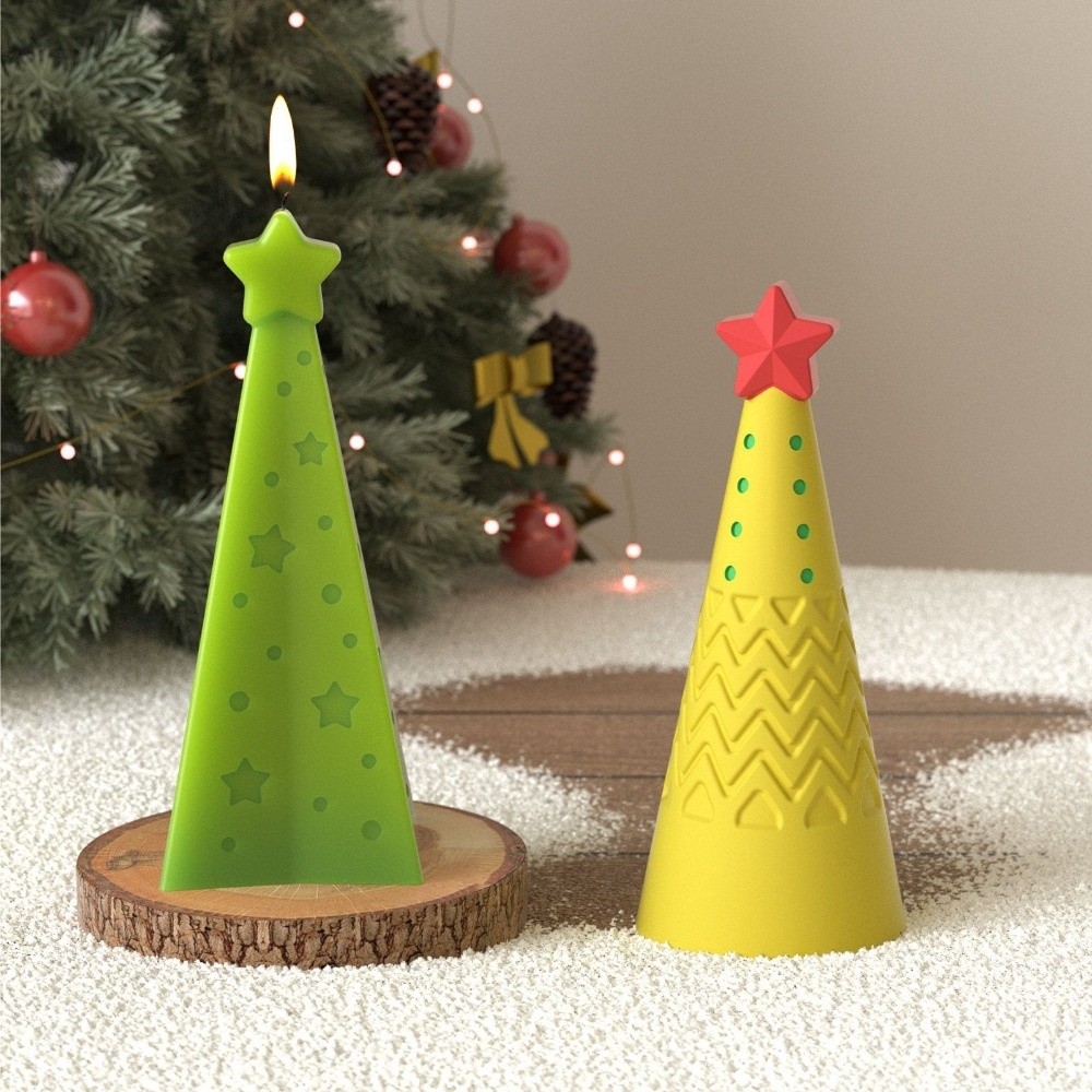 Nouveau Silicone cône de noël  - Candle Making Kit Xmas avis et prix