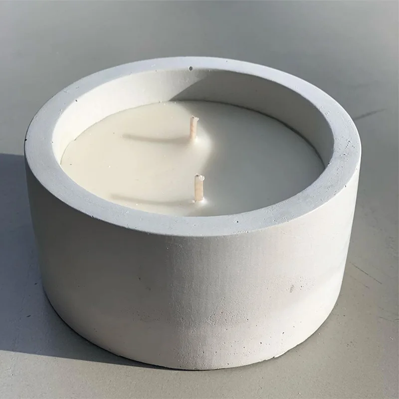 Moules ronds en béton et cimen - Candle Making Vessels avis et prix